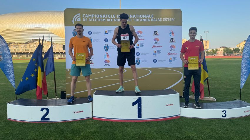 Doi sportivi constănțeni au cucerit medalii la Campionatele Internaționale de atletism ale României