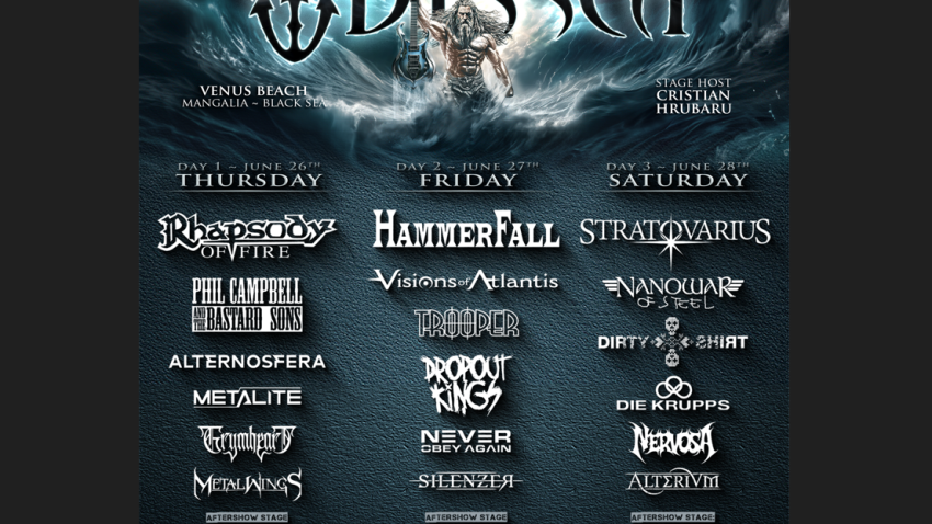 Odyssea Rock Fusion Festival – trei zile de muzică de calitate la malul mării
