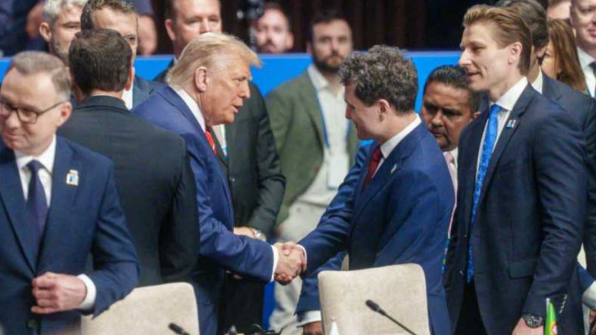 Nicușor Dan s-a salutat cu Donald Trump la Consiliul Nord-Atlantic al NATO