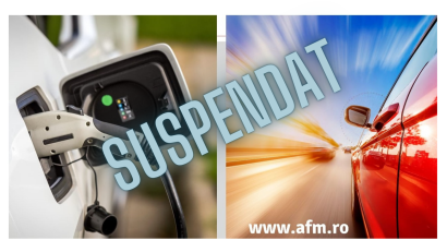 Administraţia Fondului pentru Mediu SUSPENDĂ toate programele de finanţare, inclusiv Rabla