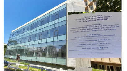 AUDIO | Finanțarea europeană pentru ambulatoriul de la Spitalul Municipal Mangalia, în pericol