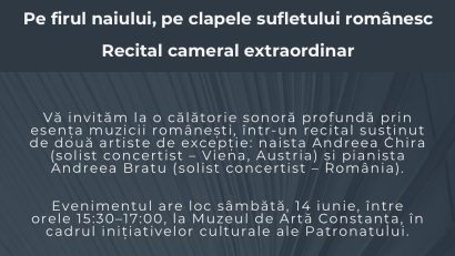 CONSTANȚA: Pe firul naiului – o călătorie sonoră prin muzica de esență românească