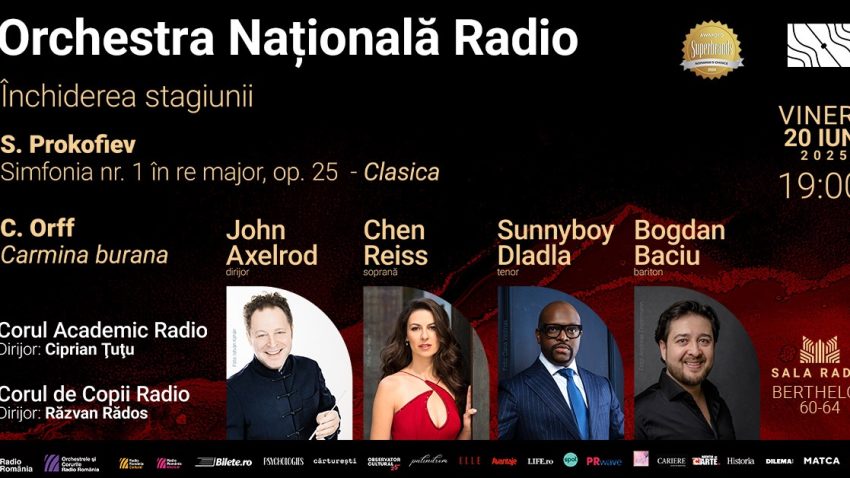 Carmina Burana închide stagiunea la Sala Radio