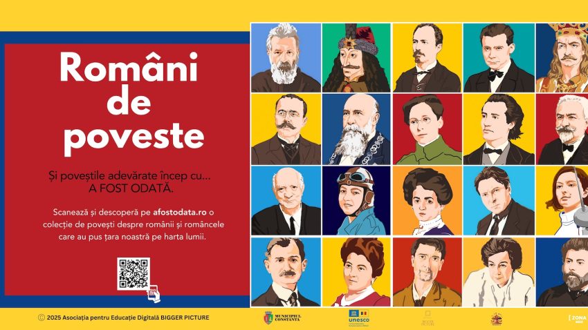 CONSTANȚA: Expoziția interactivă „Români de poveste” are loc pe promenada din fața Cazinoului