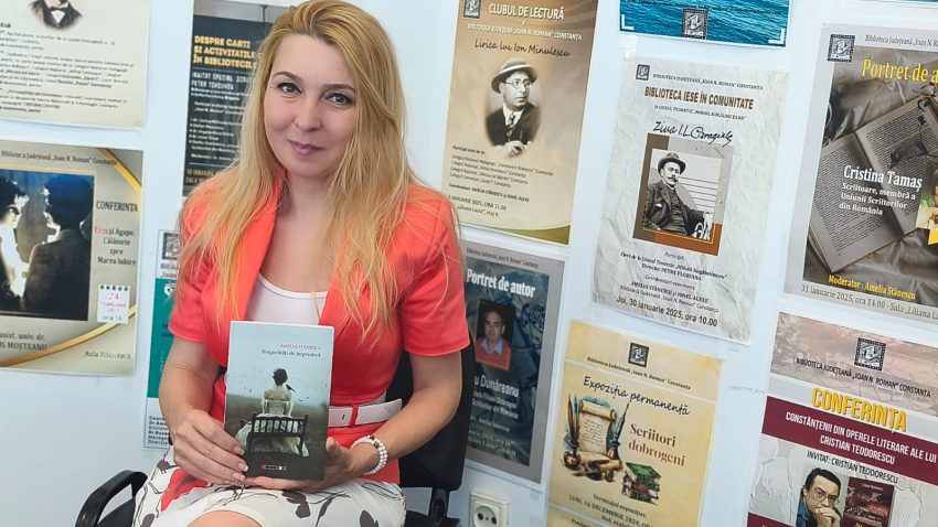 AUDIO | Poeta Amelia Stănescu își lansează noul său volum de versuri cu titlul – “Singurătăți de împrumut”