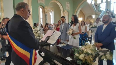 CONSTANȚA: În cea mai frumoasă clădire de la malul mării sunt oficiate căsătorii civile