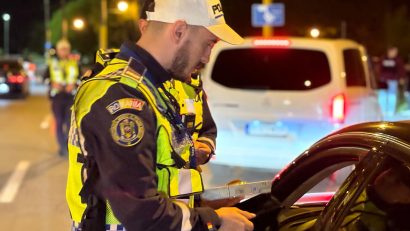 Județul CONSTANȚA: Aproape 70 de șoferi, scoși din trafic de polițiști, în weekend