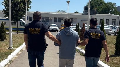 Un bărbat de 21 de ani, bănuit de tentativă la tâlhărie calificată, reținut de polițiștii constănțeni