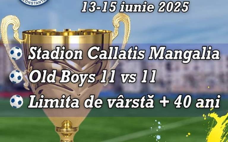 “Cupa Farul” la old-boys începe la Mangalia