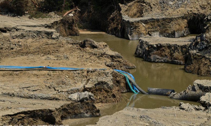 Dezastrul de la Salina Praid, urmat de o catastrofă ecologică pe Târnava Mică