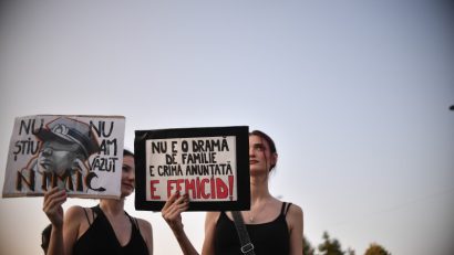 Protest în Piața Victoriei, după cel de-al 26-lea caz de femicid de la începutul anului