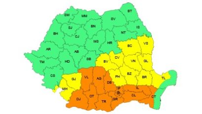 CANICULĂ – Județul CONSTANȚA sub avertizare de cod PORTOCALIU