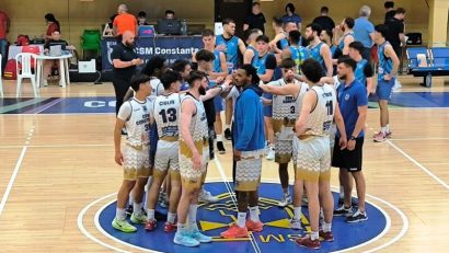 CSM Constanța s-a clasat pe ultimul loc în Liga Națională de baschet masculin și a retrogradat