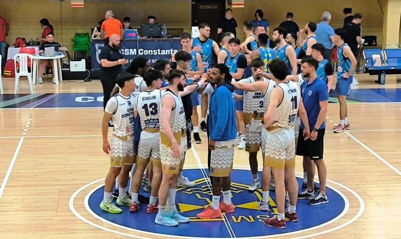 CSM Constanța s-a clasat pe ultimul loc în Liga Națională de baschet masculin și a retrogradat
