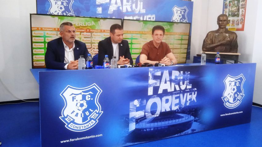 Ianis Zicu a fost prezentat oficial ca antrenor al echipei Farul