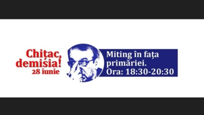 CONSTANȚA: Miting pentru demiterea primarului Vergil Chițac
