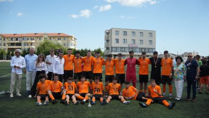 Victoria Cumpăna este campioana Euroregiunii Sud-Est la fotbal juniori U19