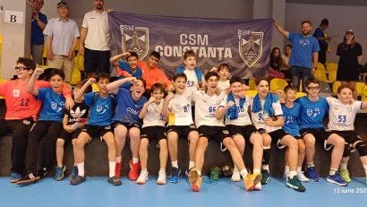 CSM Constanța a fost aproape de podium la Campionatul Național de handbal juniori 4