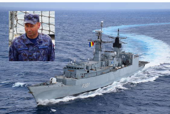 Fregata „Regele Ferdinand” revine, astăzi, în Portul militar Constanța, fără un marinar dispărut de la bord