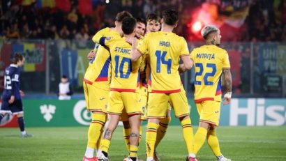 Naționala de fotbal a României a ajuns la Viena