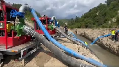 Situația la Praid – dificilă; populația nu este în pericol în acest moment