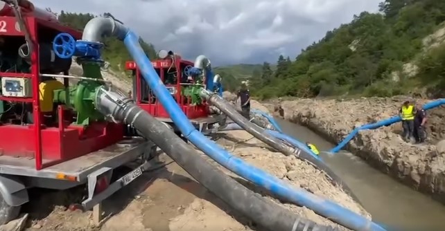 Situația la Praid – dificilă; populația nu este în pericol în acest moment