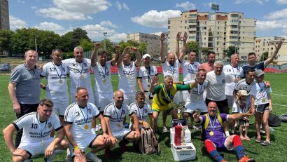 Real Vaslui a câștigat “Cupa Farul” la old-boys