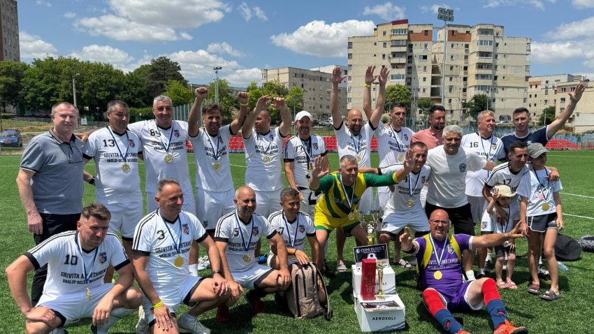 Real Vaslui a câștigat “Cupa Farul” la old-boys