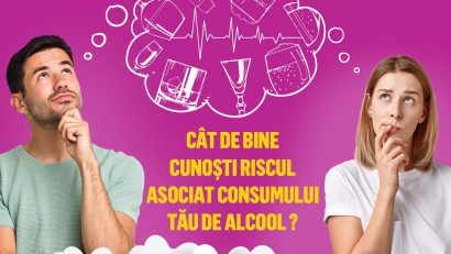 Săptămâna Națională de Testare a Consumului Personal de Alcool. Teste AUDIT online și în peste 60 de puncte din Dobrogea