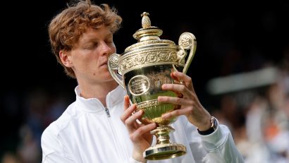 Jannik Sinner a câştigat primul său trofeu la Wimbledon