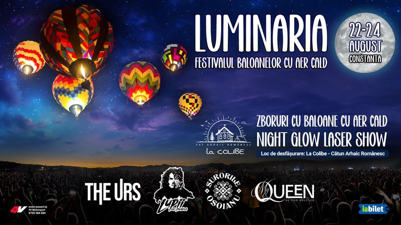LUMINARIA – primul festival al baloanelor cu aer cald de pe litoral