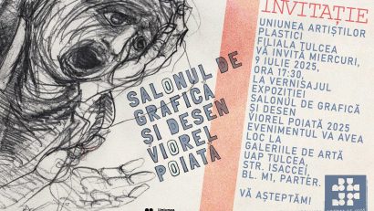 TULCEA: Vernisaj ‘Salonul de grafică și desen Viorel Poiată’