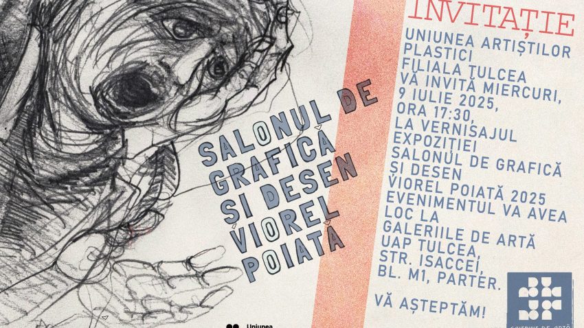 TULCEA: Vernisaj ‘Salonul de grafică și desen Viorel Poiată’