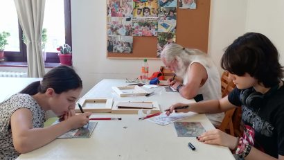 CONSTANȚA: Atelier de icoane pe sticlă cu tema „Sfântul Prooroc Ilie”