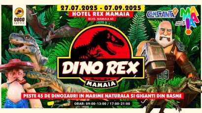 Se deschide expoziția „Dino Rex Mamaia”