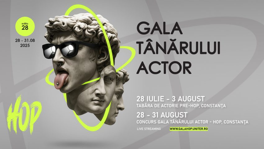 Teatrul Național Radiofonic oferă un rol unuia dintre tinerii actori de la Gala Tânărului Actor de la Constanța