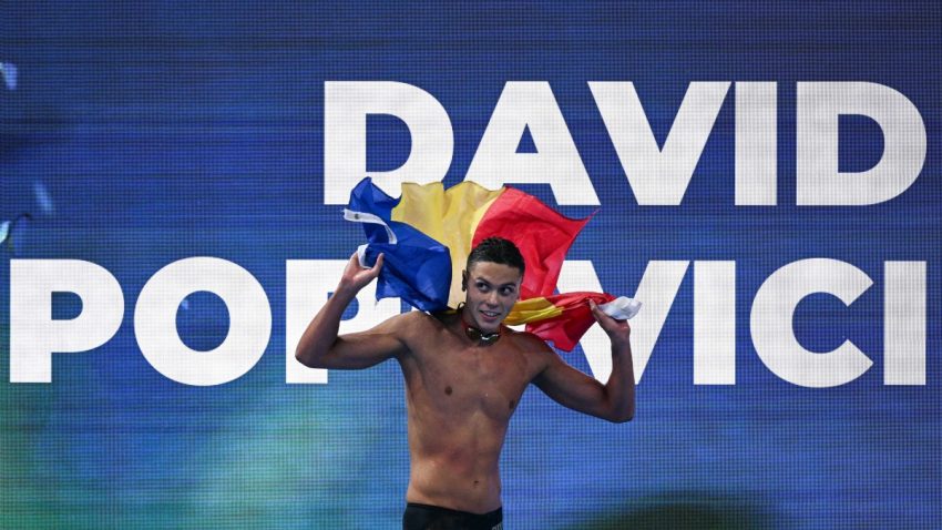David Popovici, campion mondial la 200 de metri liber!