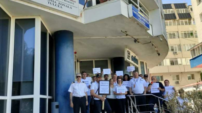 TULCEA: Protest spontan al angajaților de la Căpitănia Zonală a Portului