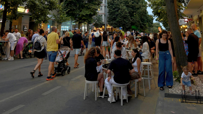 CONSTANȚA: Și în acest weekend, un segment din bulevardul Tomis devine pietonal