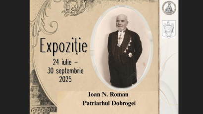 Obiectele personale ale cărturarului Ioan N. Roman, printre care agenda, ochelarii și stiloul marelui publicist, prezentate la Biblioteca Județeană Constanța
