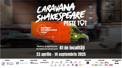 TULCEA: Caravana „Shakespeare peste Tot” ajunge în Piața Civică