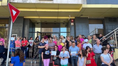 CONSTANȚA: Un nou protest spontan al angajaților din finanțe