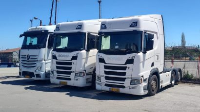 Polițiștii au descoperit în Portul Constanța trei autocamioane căutate de către autoritățile din Danemarca