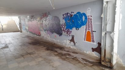 FOTO | Pasaje subterane din Constanța, un pericol pentru cine se încumetă să le traverseze