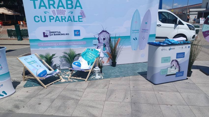 “Taraba cu parale”, eveniment interactiv de educație financiară, pe faleza de la Cazino Mamaia