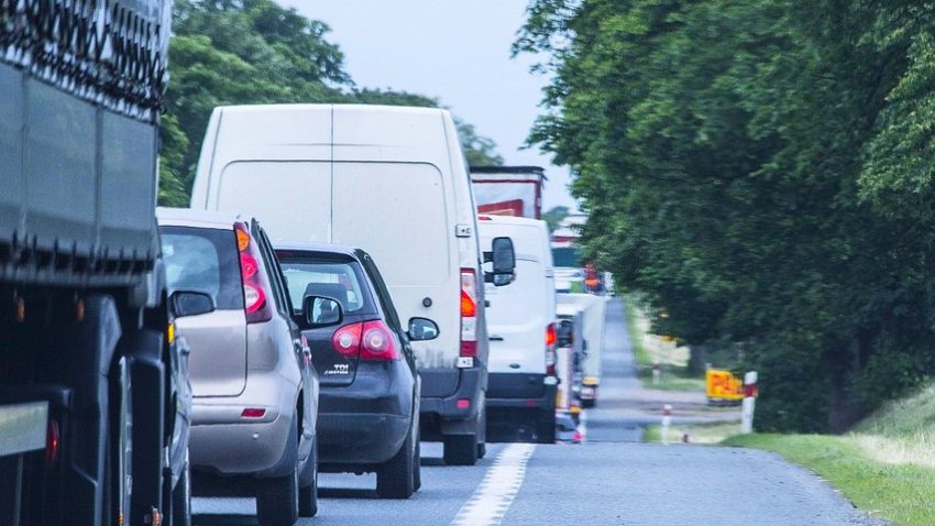 Trafic intens pe A2 și pe DN 39, în ambele sensuri