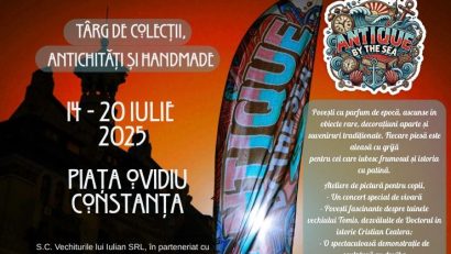 AUDIO | O nouă ediție Antique by the Sea, în Piața Ovidiu din Constanța