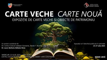 CARTE VECHE | CARTE NOUĂ, expoziție dedicată pasionaților de carte veche, istorie, cultură scrisă și patrimoniu bibliografic