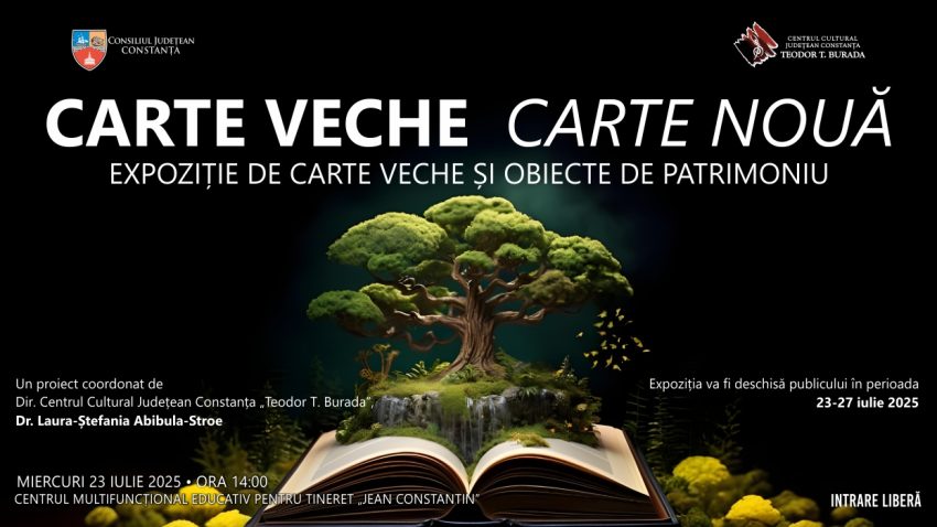 CONSTANȚA: Expoziție de carte veche și obiecte de patrimoiu cu tema „Războaie de-a lungul timpului”