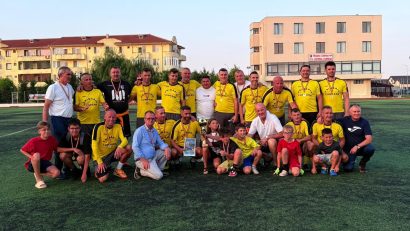 Echipa gazdă a câștigat turneul internațional “Old Boys – Cumpăna Trophy”